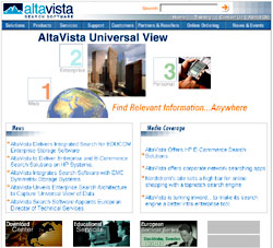 Alta Vista Search Engine